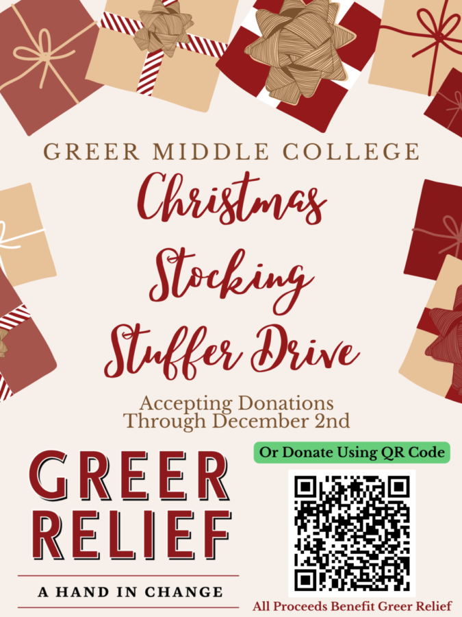 Greer Relief Stocking Stuffer Drive